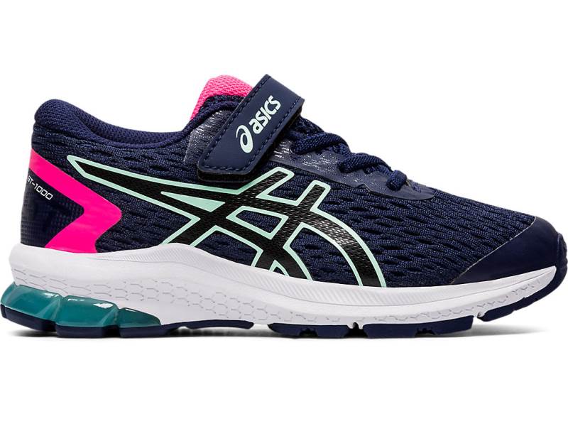 Sapatilhas Running Asics GT-1000 9 GS Criança Azul Marinho, 4947A139.409